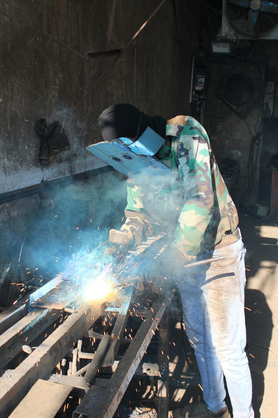 Custom exhaust fabrication